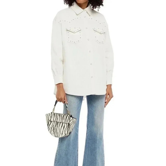 Maje
Ciera Corduroy Studded Shirt - Picture 8 of 8